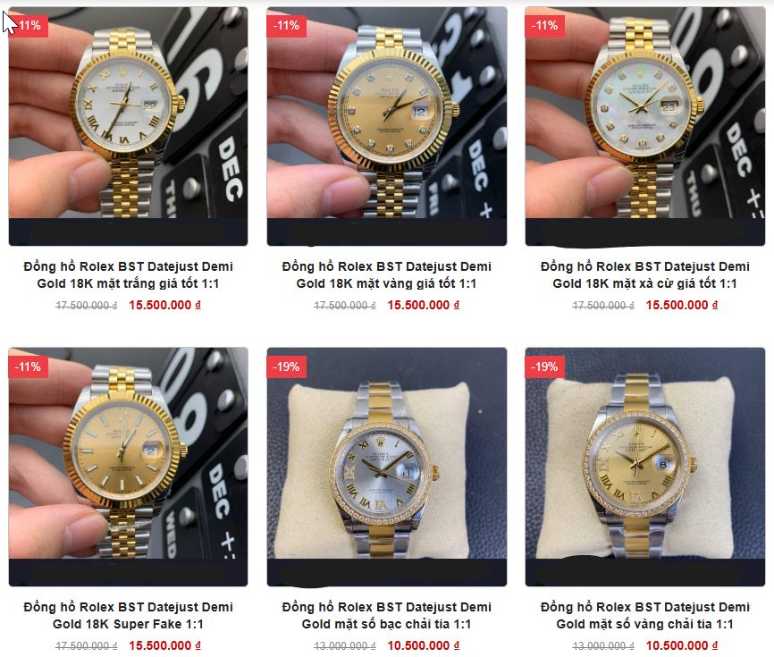 Đồng hồ Rolex có giá 10 triệu 3