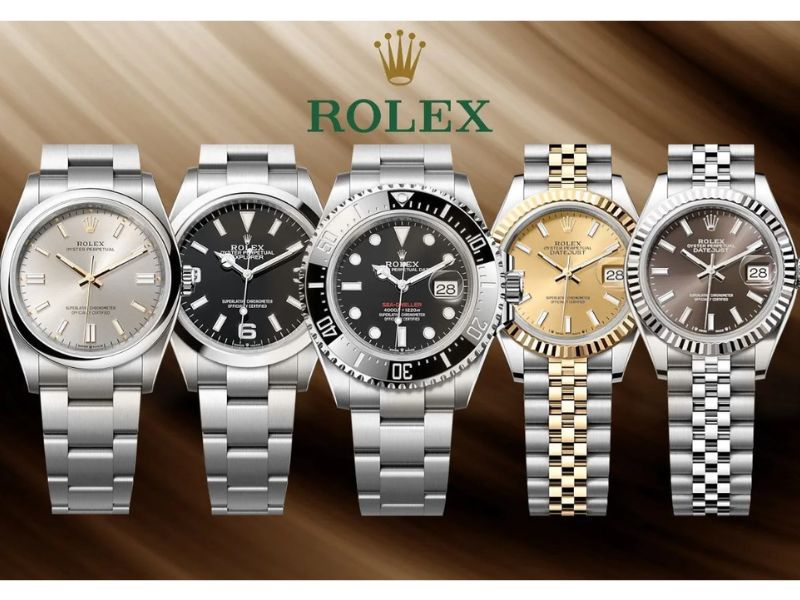 thiết kế phổ biến của rolex giá rẻ