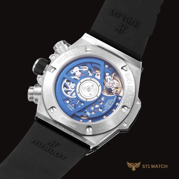 Hublot Big Bang Unico Titanium Nam Xanh 