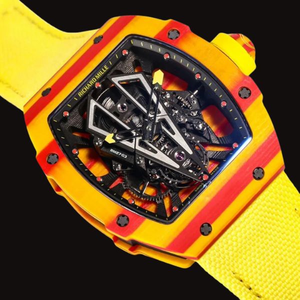 Richard Mille RM 27 03 Tourbillon Yellow Carbon 