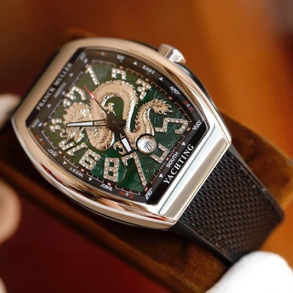 Franck Muller Vanguard Yachting V45 Green Dragon 