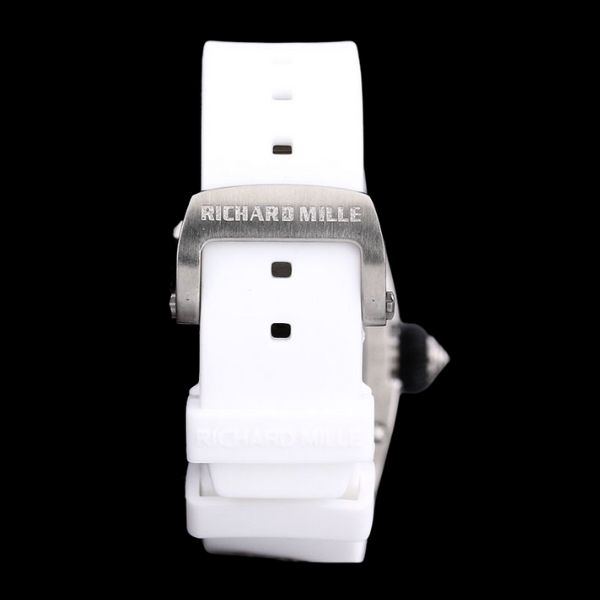 Richard Mille RM 07 Ladies Steel White Straps 