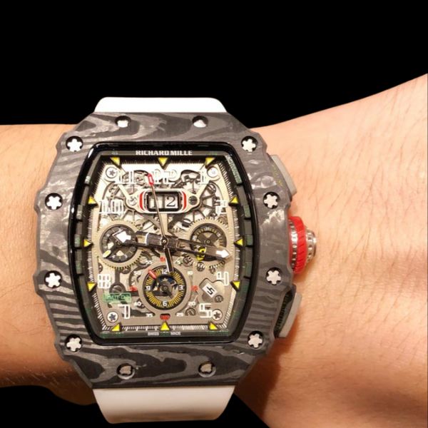 Richard Mille RM 11 03 Nam Vỏ Carbon 